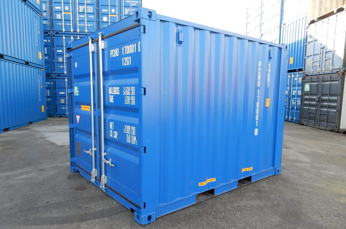 Shipping Container 10 ft Double Door – New