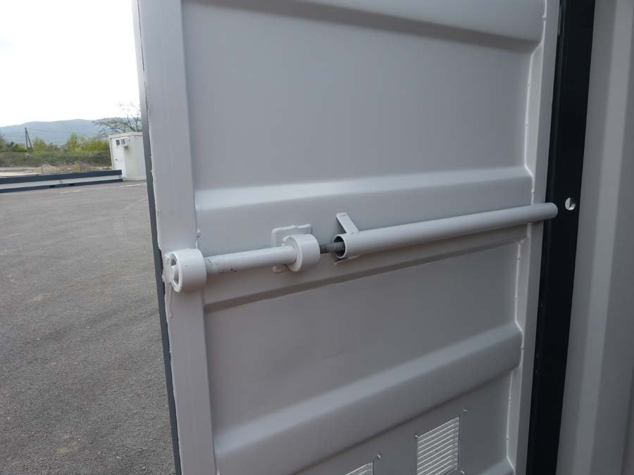 Container maritime 15 pieds Bleu — 1