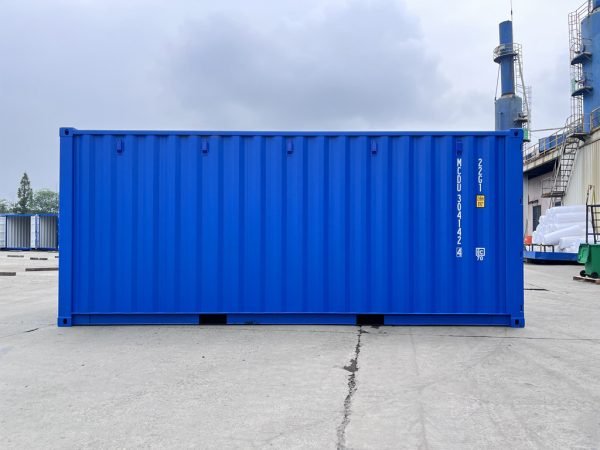 Seecontainer 20 Fuß Blau — 2