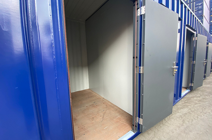 Seecontainer 40 Fuß High Cube 4 Türen 8 Türen – Neu — 2