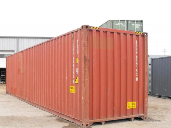 Contenedor marítimo 45 pies High Cube – Usado