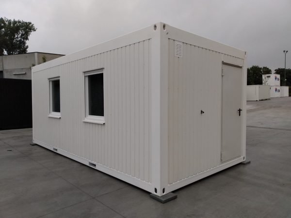 Bürocontainer 20 Fuß Weiß – Neu