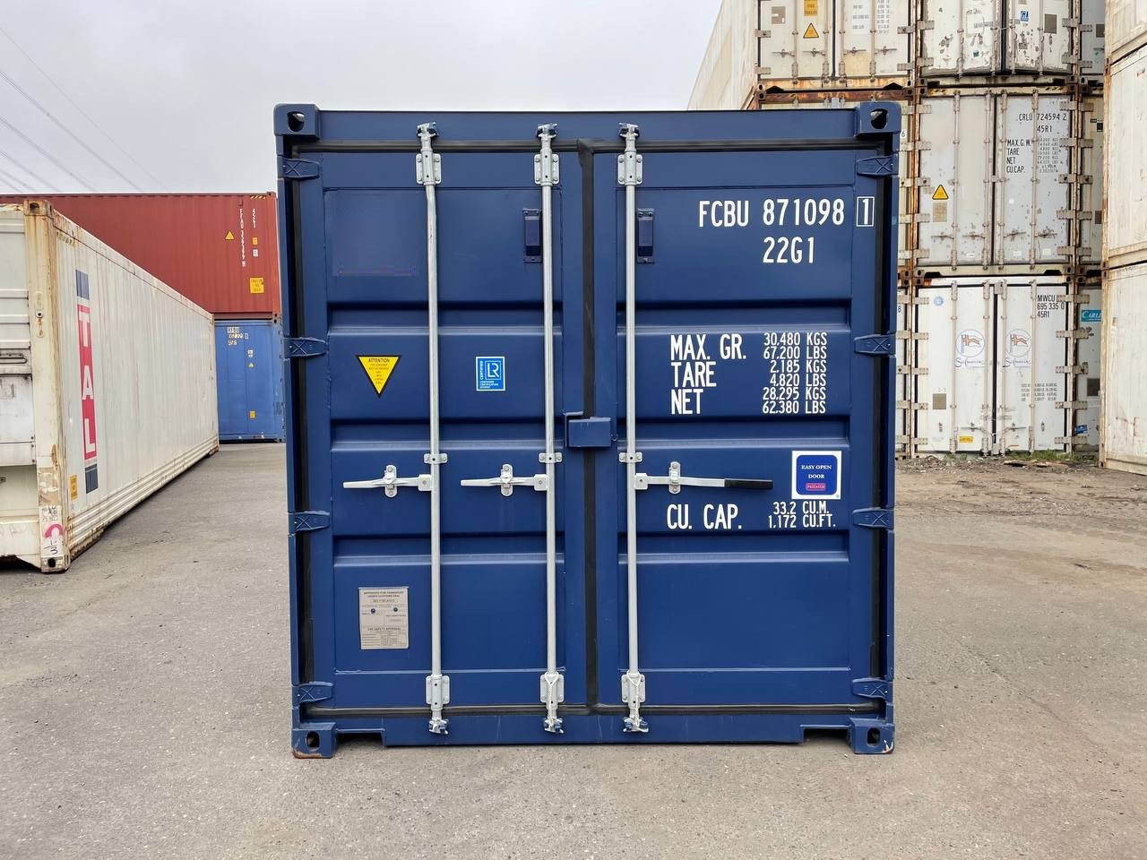 Lagercontainer 20 Fuß – Neu — 9