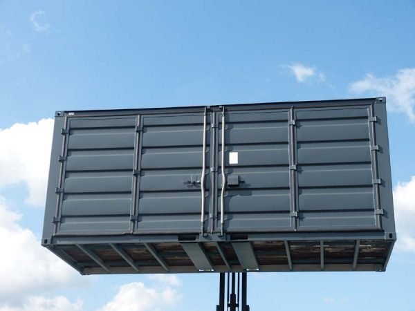 Lagercontainer 20 Fuß Schwarz — 2