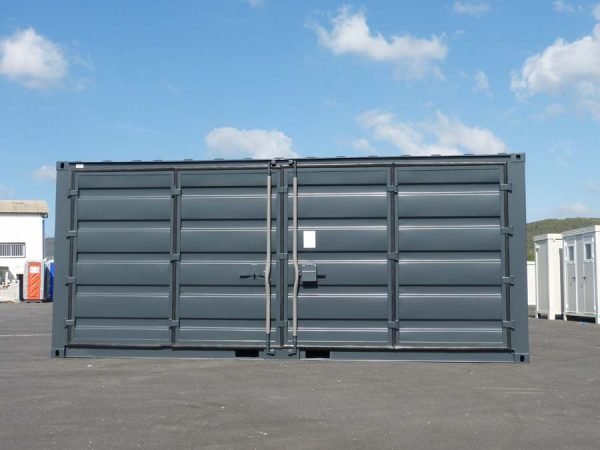 Lagercontainer 20 Fuß Schwarz — 4