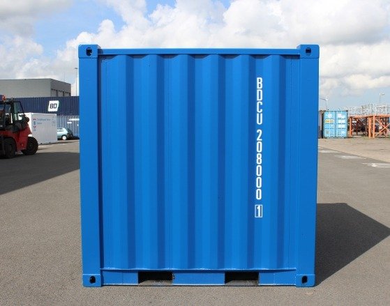 Lagercontainer 8 Fuß Blau — 2