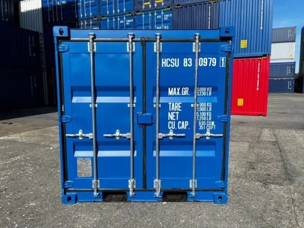 Lagercontainer 8 Fuß Blau — 4