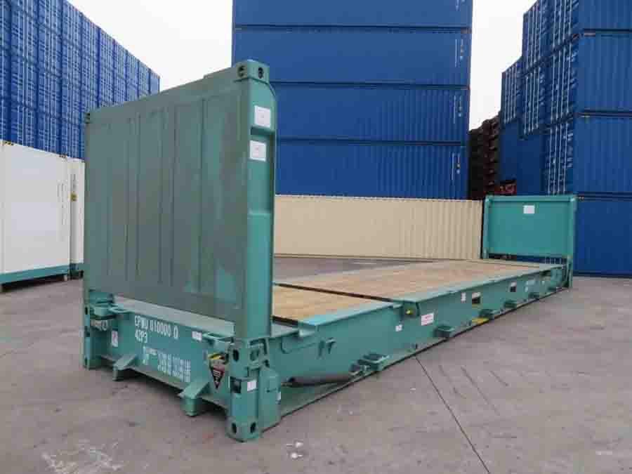 Flat Rack Container 40 ft – Used