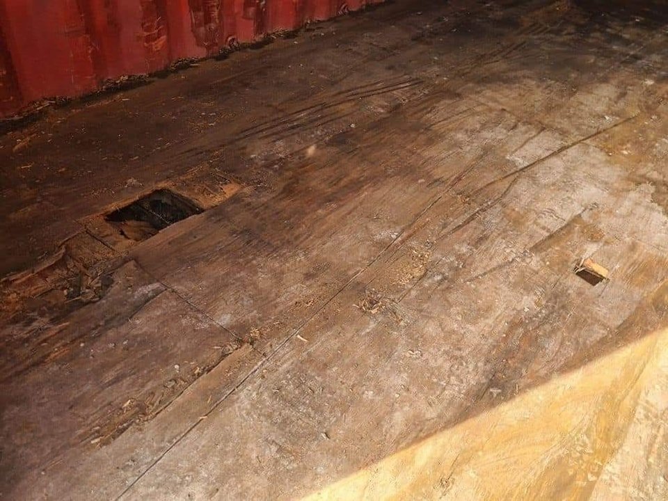 Contenedor marítimo 20 pies – Usado — 2