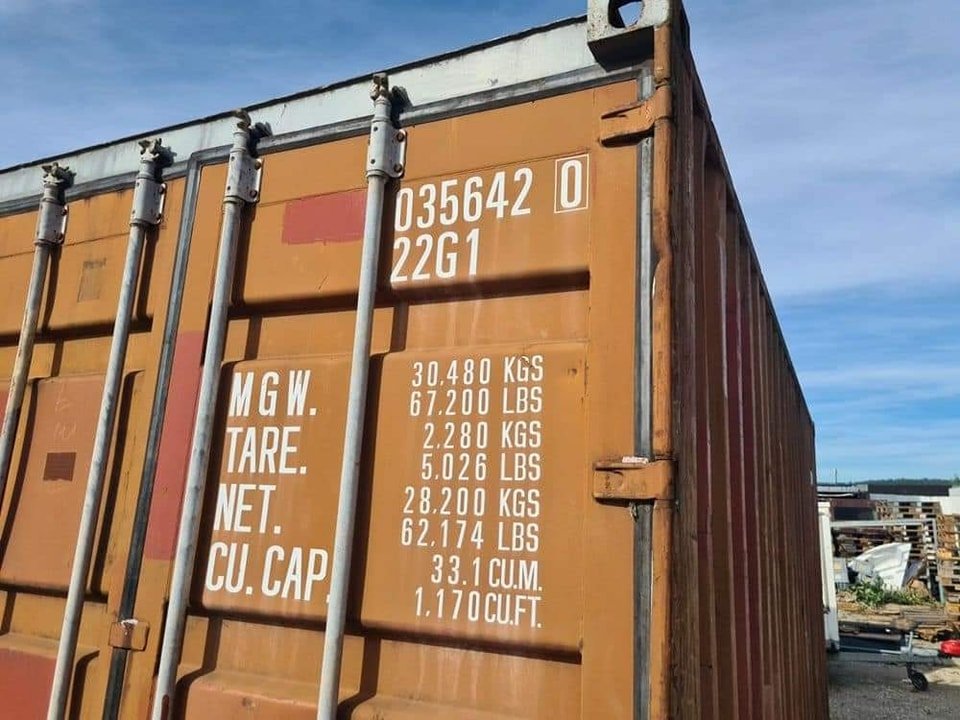 Contenedor marítimo 20 pies – Usado — 4