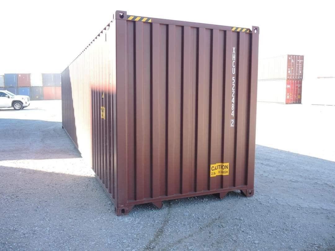 Container maritime 40 pieds High Cube Sols Revêtus – Neuf — 3