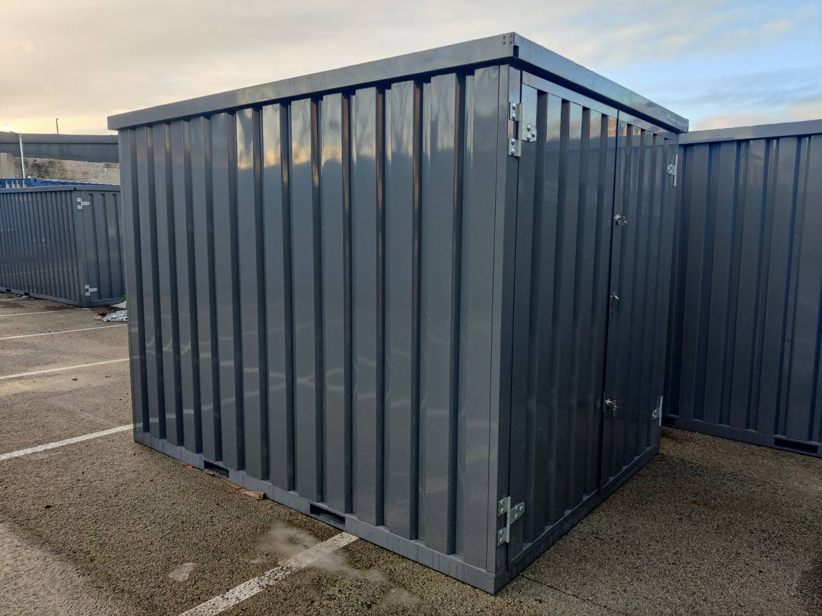 Lagercontainer 9 Fuß Verzinkt — 14