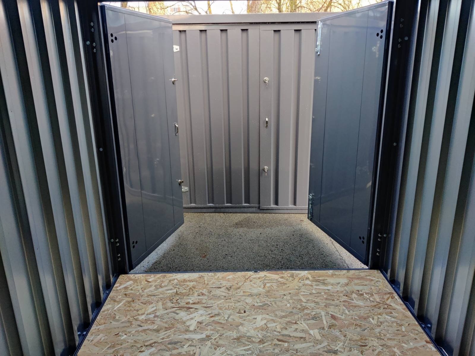 Lagercontainer 9 Fuß Verzinkt — 19