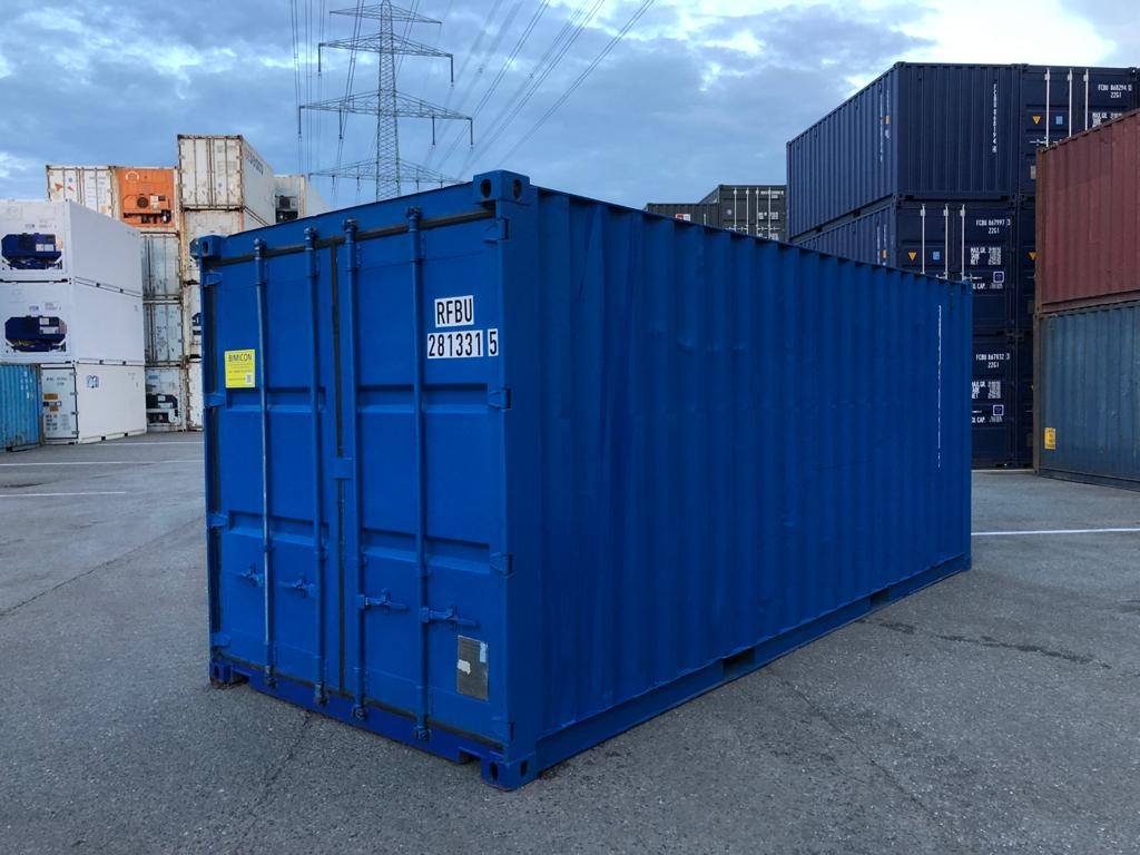 Lagercontainer 20 Fuß mit Elektroinstallation – Neu