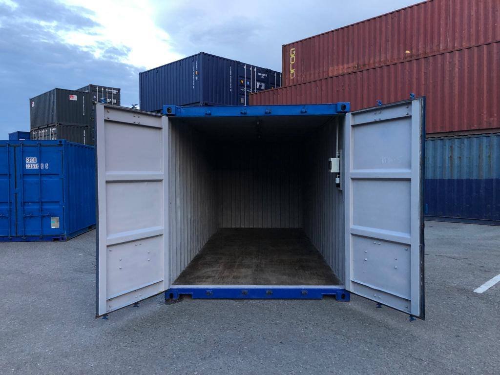 Lagercontainer 20 Fuß mit Elektroinstallation – Neu — 4