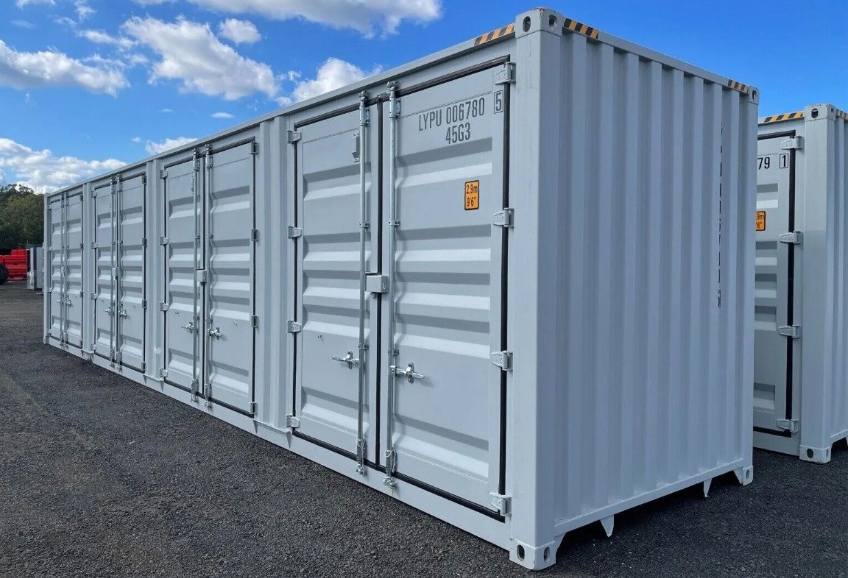 Container Open Side 40 piedi High Cube 4 Porte — 14