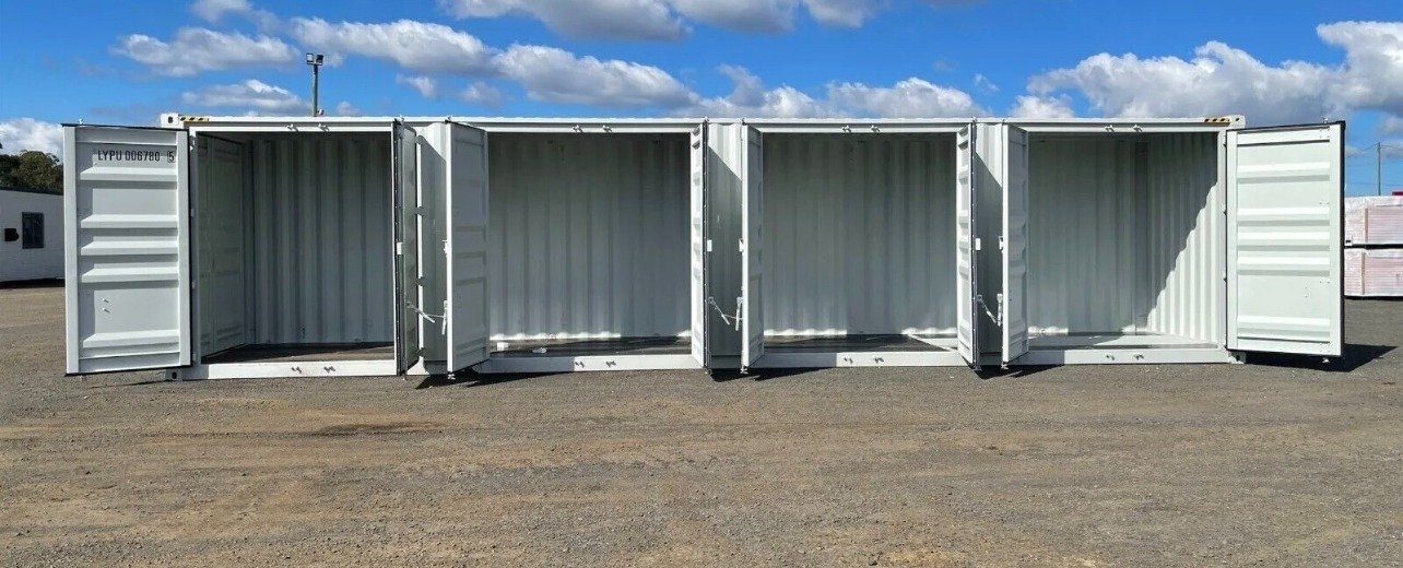 Container Open Side 40 piedi High Cube 4 Porte — 15