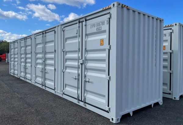 Container Open Side 40 piedi High Cube 4 Porte — 2