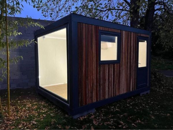 Ausgebautes Containermodul