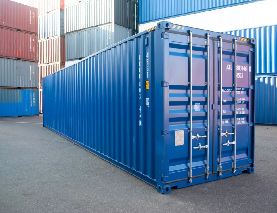 Container maritime 40 pieds High Cube — 1