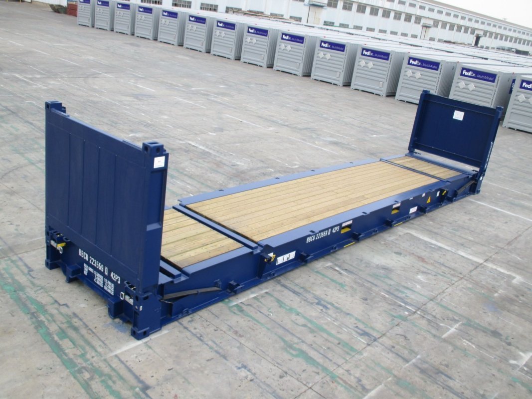 Container Flat Rack 40 piedi — 2