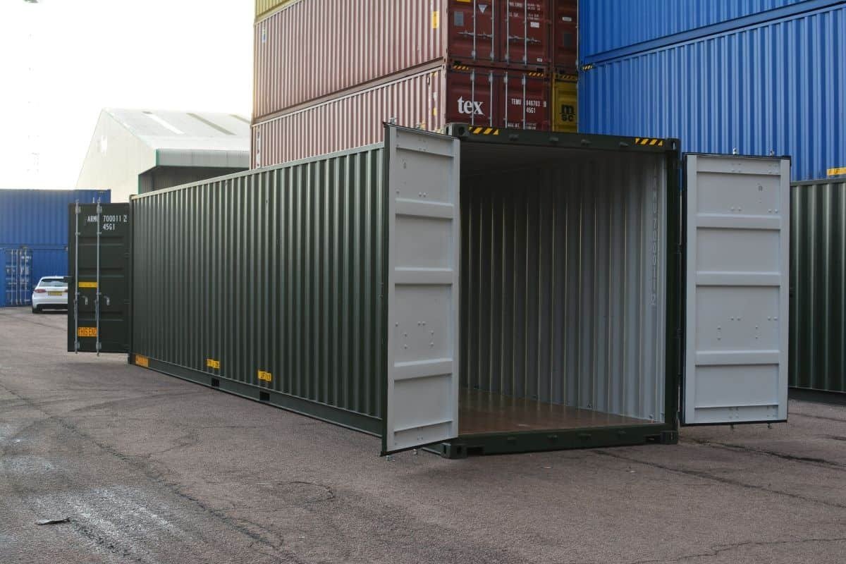 Shipping Container 40 ft High Cube Double Door — 1