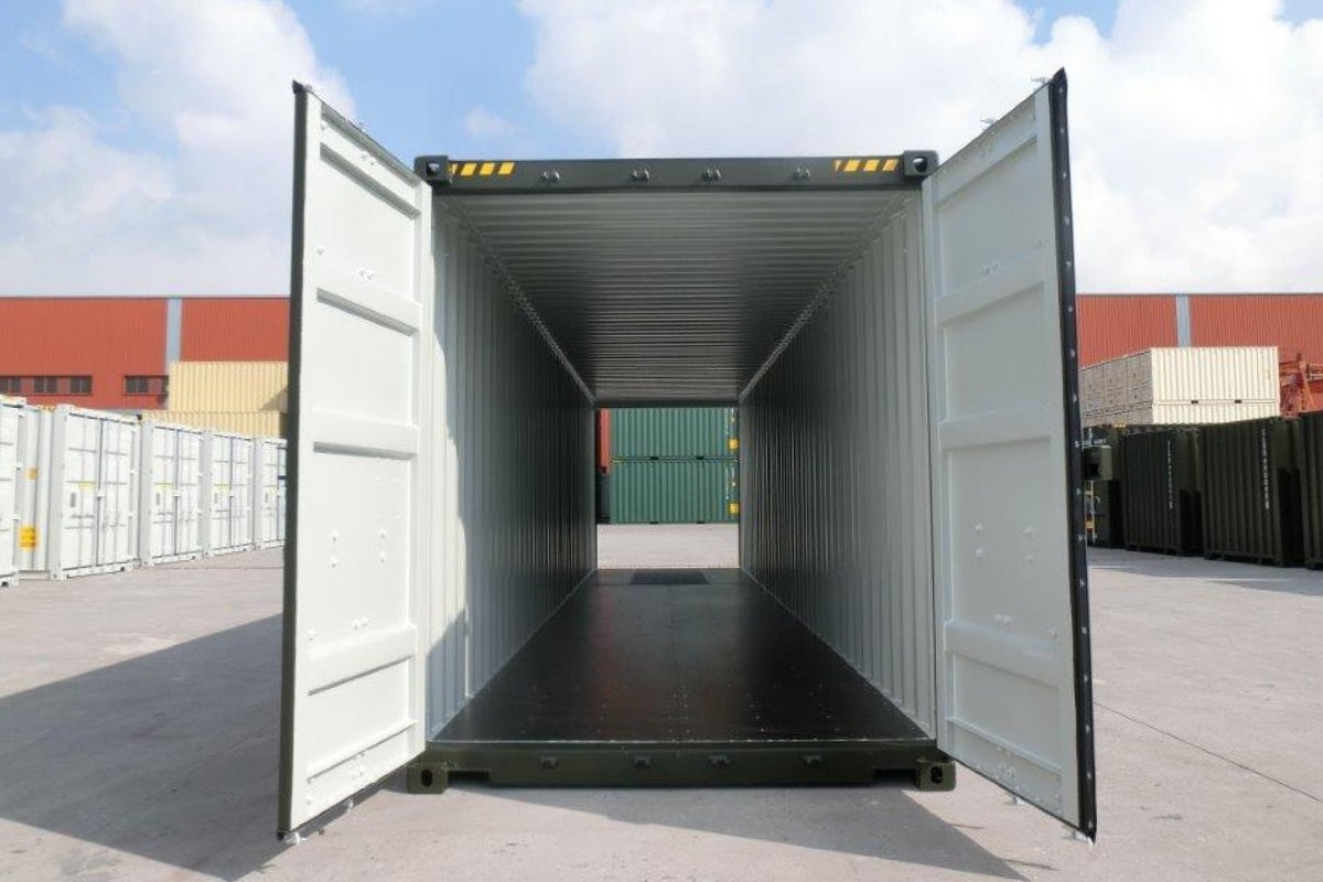Shipping Container 40 ft High Cube Double Door — 2