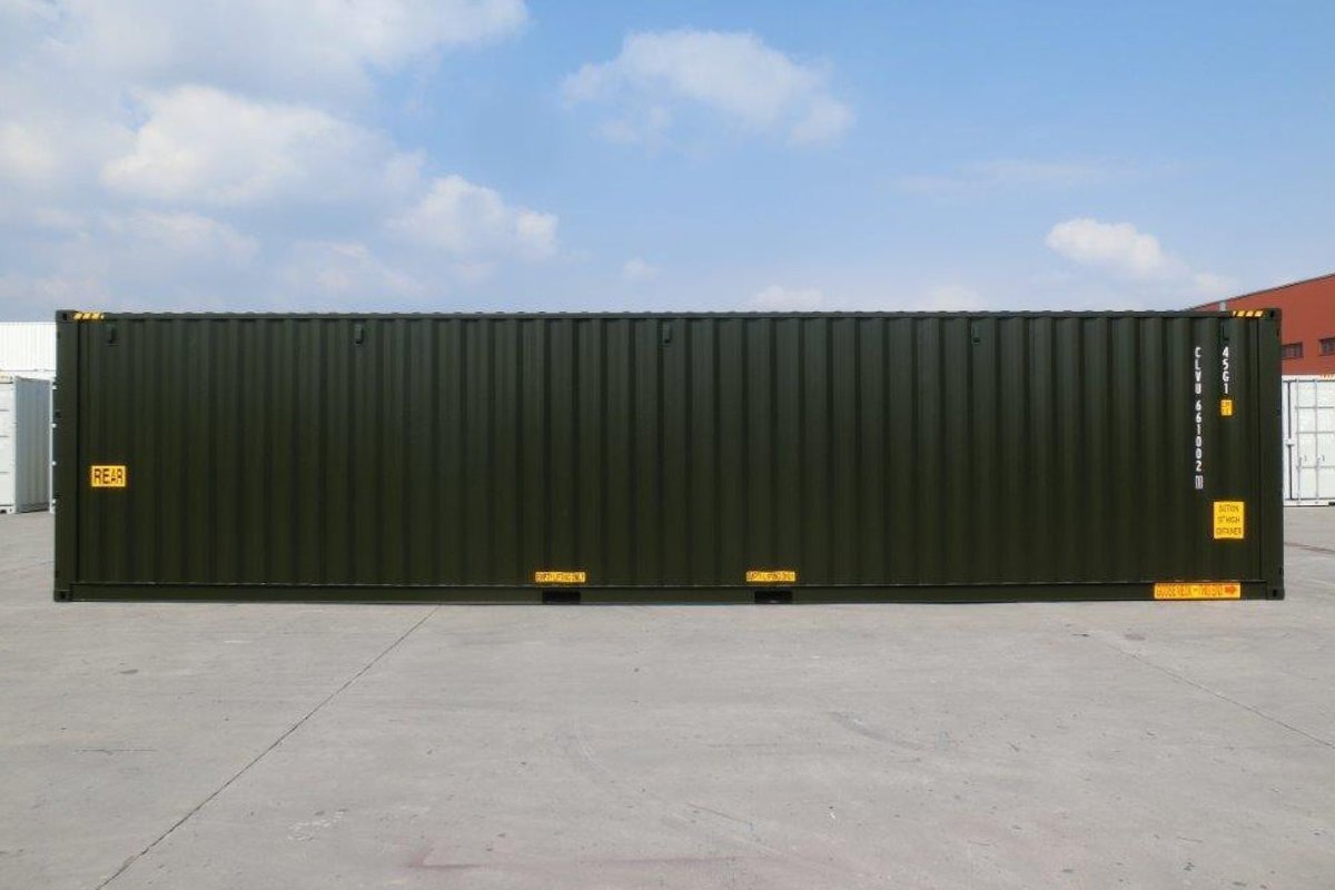 Shipping Container 40 ft High Cube Double Door — 3