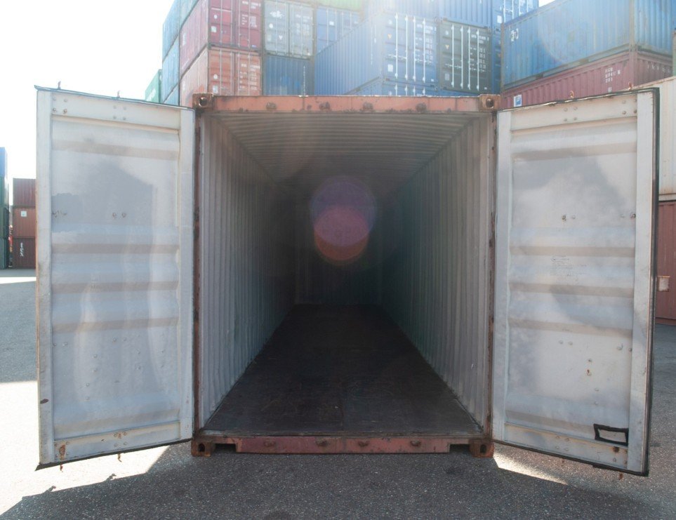 Contenedor marítimo 40 pies High Cube – Usado — 3