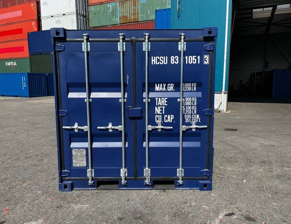 Seecontainer 8 Fuß – Neuwertig — 3