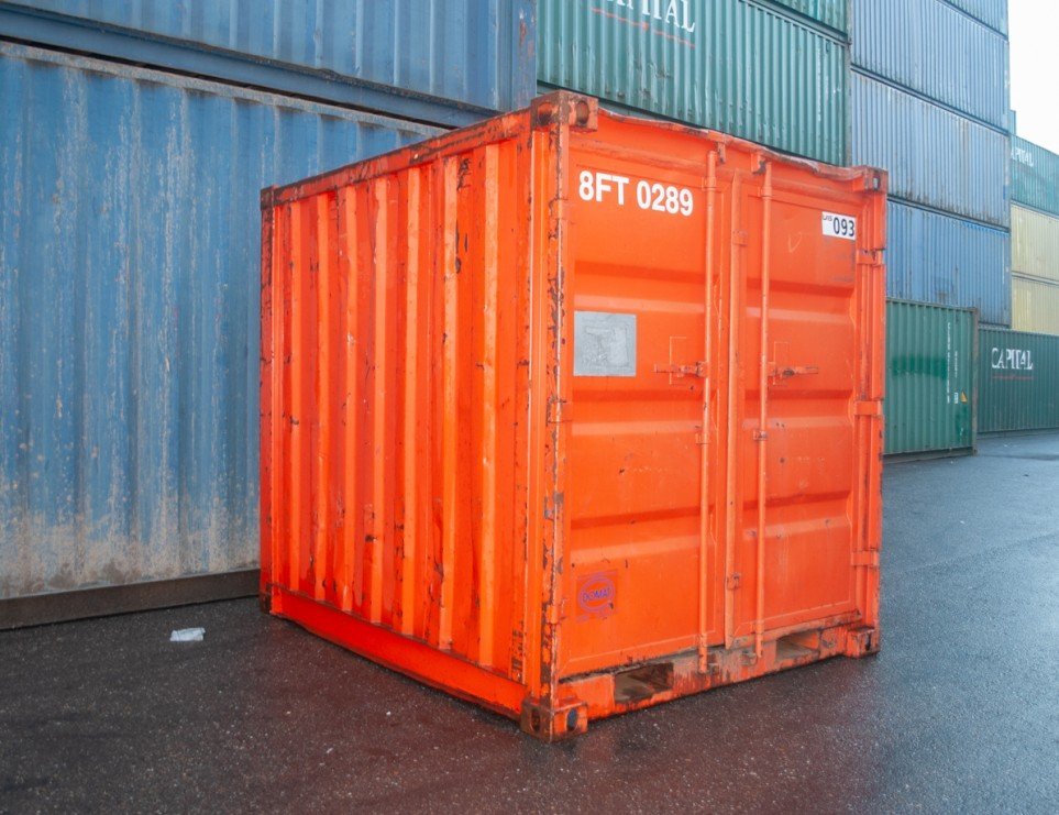 Seecontainer 8 Fuß – Gebraucht