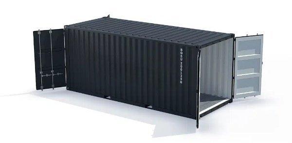 Seecontainer 20 Fuß Doppeltür