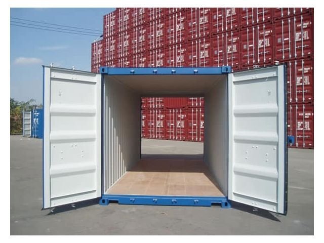 Seecontainer 20 Fuß Doppeltür — 3