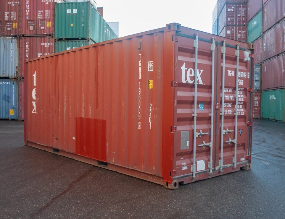 Shipping Container 20 ft – First Trip