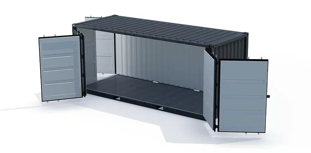 Open-Side-Container 20 Fuß