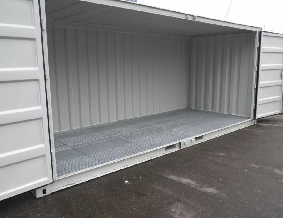 Open-Side-Container 20 Fuß — 1