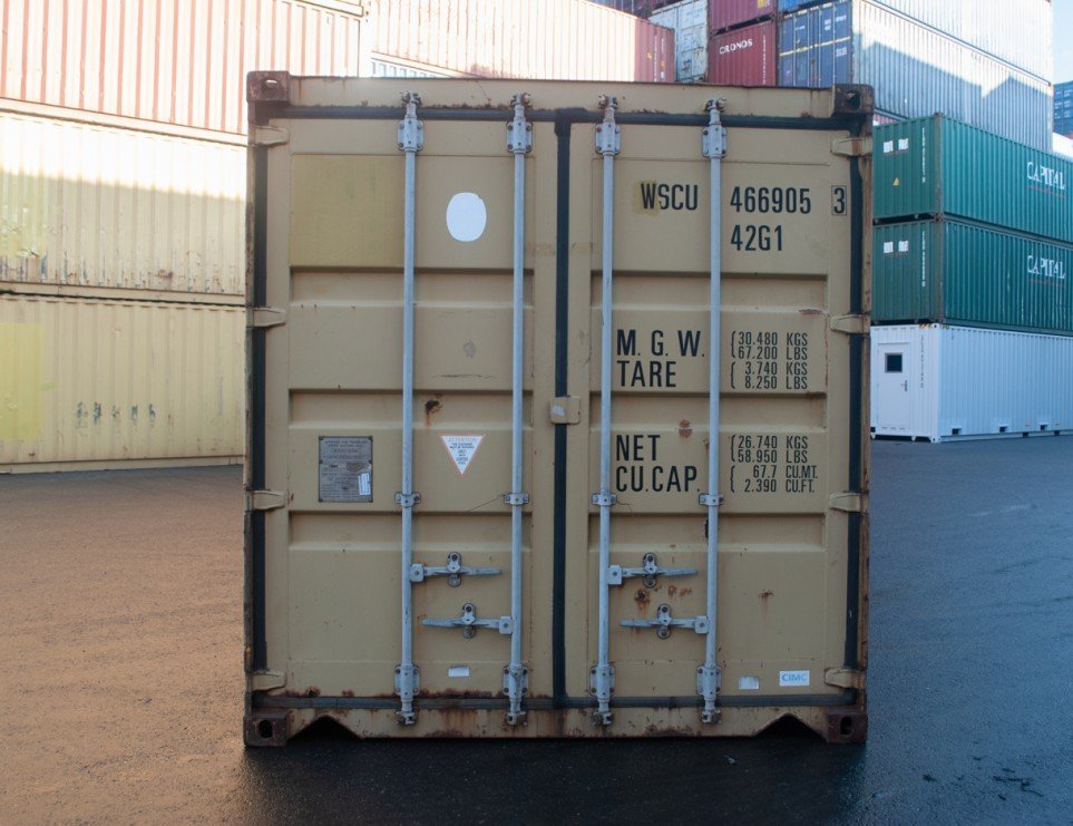 Container maritime 40 pieds – Occasion — 1